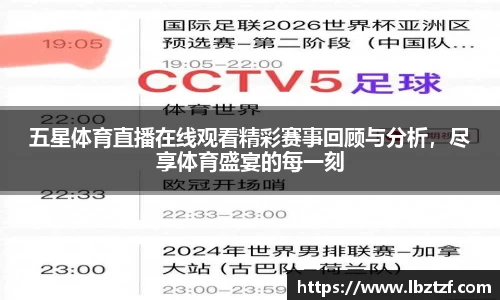 五星体育直播在线观看精彩赛事回顾与分析，尽享体育盛宴的每一刻