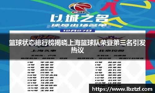 篮球状态排行榜揭晓上海篮球队荣登第三名引发热议